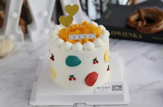 【生日蛋糕】小清新芒果款. 商品图0
