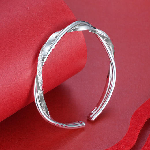 子佩集S999银【晚霞】手镯【ZAS136Y】2107 商品图5
