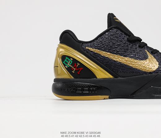 耐克Nike ZOOM Kobe VI Mamba BlackYellow ZK6科比六代低帮运动篮球鞋 商品图5