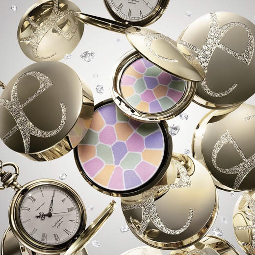 日本  澳尔滨Elegance雅莉格丝 E大饼欢颜蜜修容定妆粉饼 商品图7