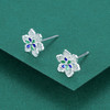 子佩集S990银【青葙】耳钉【QFES020】花丝珐琅彩2107 商品缩略图4