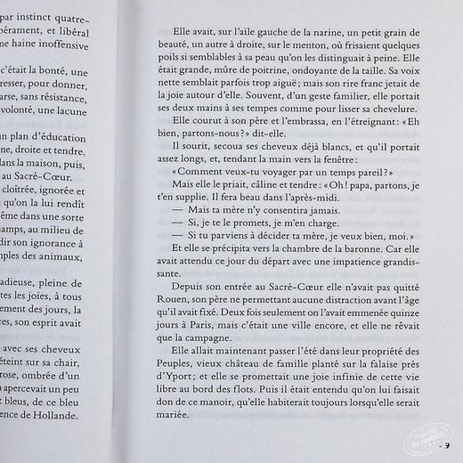 【中商原版】【法国法文版】莫泊桑：一生 法文原版 Une vie 法文文学 商品图6