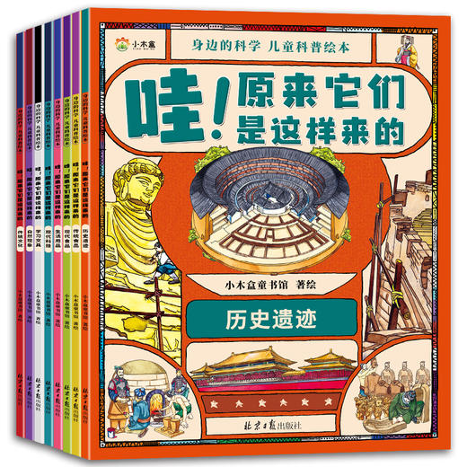 哇！原来它们是这样来的 全8册 商品图0