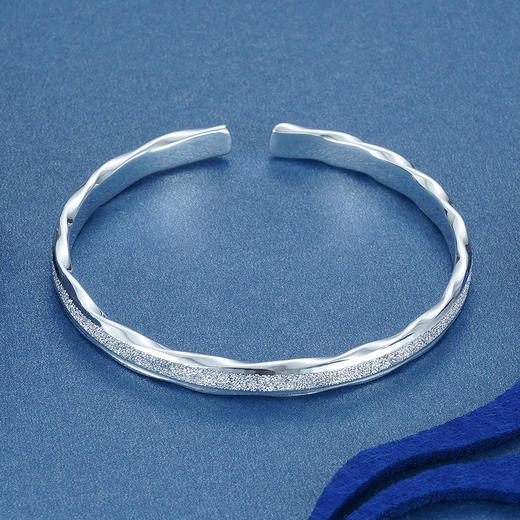 子佩集S999银【月夜湖】手镯【ZCP042Y】2107 商品图5