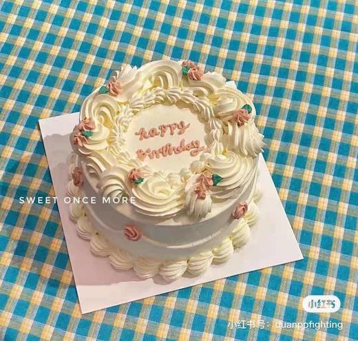 【生日蛋糕】奶油裱花款 商品图0
