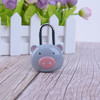 小猪密码锁57*40*22MM/JY-80062可爱挂锁金属迷你小锁行李箱锁头防盗旅游柜子密码锁 商品缩略图3