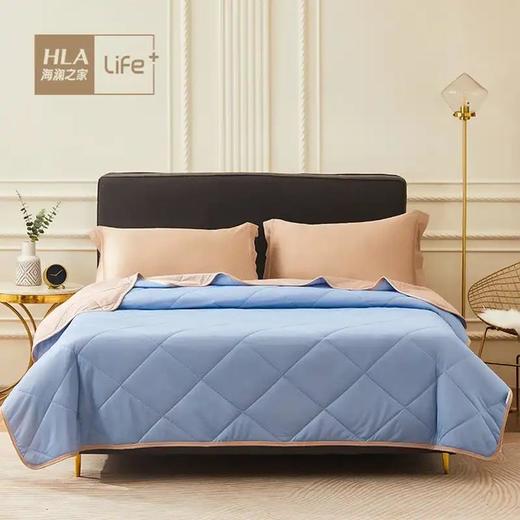 海澜之家冰丝被丝滑触感清凉不闷热面料柔软舒适细腻裸睡薄款空调被 商品图0
