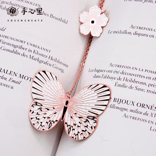 手心里蝴蝶小姐-书签 商品图1