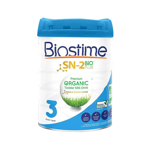 合生元Biostime澳洲有机配方婴幼儿奶粉3段 800g 商品图0