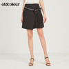 oldcolour欧珂夏半身裙个性中裙A字裙百褶裙M22061242 商品缩略图0