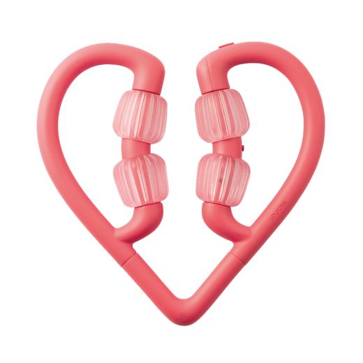 ATEXLourdes 心形手持震动滚轮按摩器粉红色 1个 商品图0