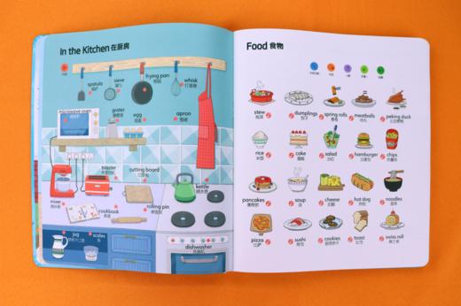 【英语启蒙】手指点读英语启蒙/情景对话（中英双语）赠送指导手册 商品图2