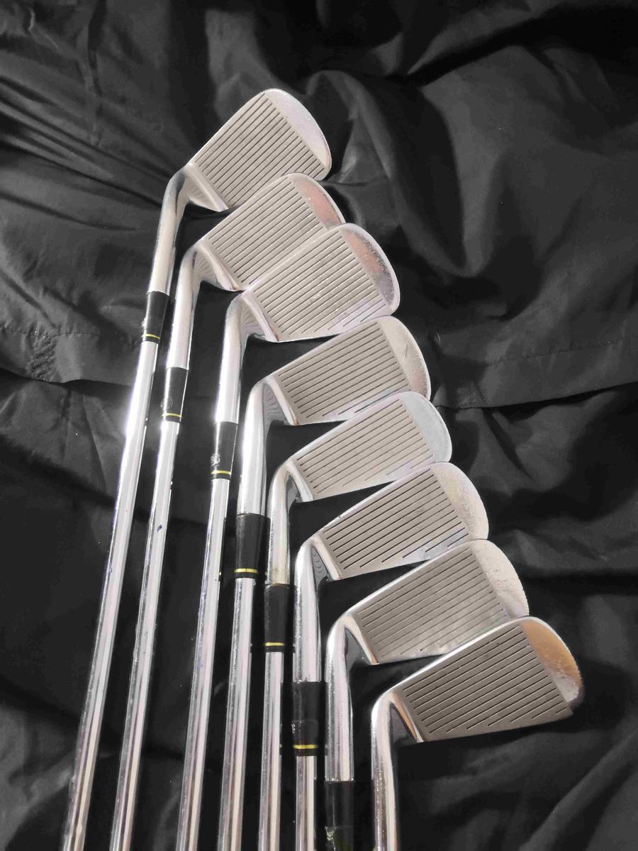 honma经典高尔夫球杆cl-606球杆,6只全刀背职业杆原杆身,原握把.