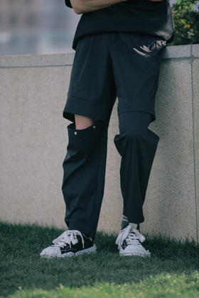 P229032213可拆卸两穿休闲裤