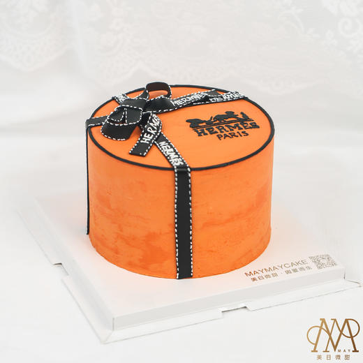 【3685】经典爱马仕礼盒蛋糕 商品图1