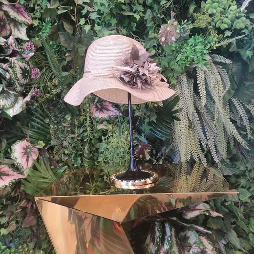 玛格丽特/Margaret Mitchell 拉菲草夏天遮阳气质草帽 商品图1