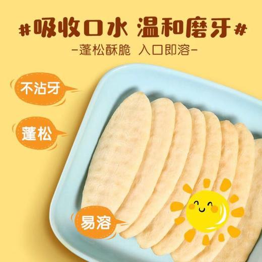 南园国色宝宝零食有机米饼/原味/蔬菜味/草莓/香蕉/儿童饼干辅食 商品图3