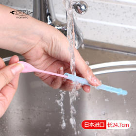 进口吸管刷子加长清洁刷细奶瓶刷水杯细长软毛刷子吸管杯刷子 WHJC