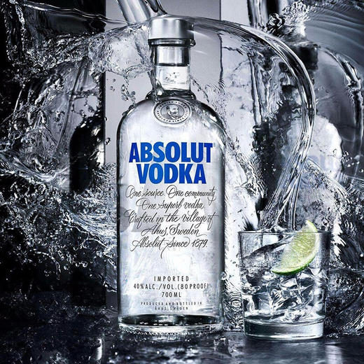 瑞典绝对伏特加40度700ml原味