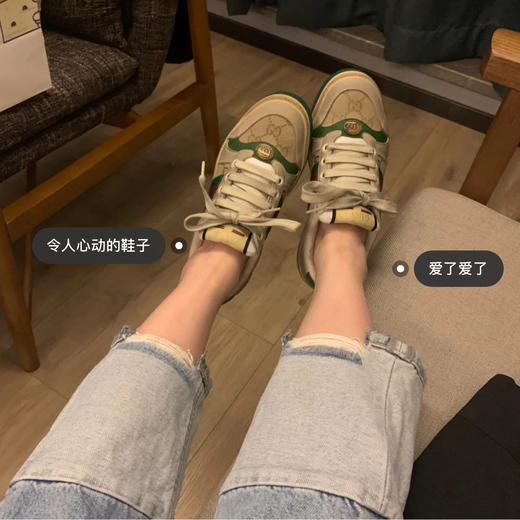 Gucci脏脏鞋（经典款），特价清仓处理，全套包装包邮，年初做的一批货，特价处理🉐️～标准码，看详情页实拍🔍 商品图9