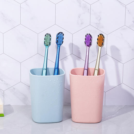 「宽头牙刷」唛斯洁雪绒丝宽口牙刷升级款 54孔软毛牙刷 呵护牙龈 深度清洁口腔 深入牙缝 清洁齿面 商品图6