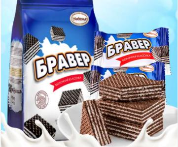 俄罗斯阿孔特菲利莫威化饼干500g 商品图0