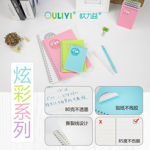 欧力益双线圈笔记本/A7/60页 商品图4