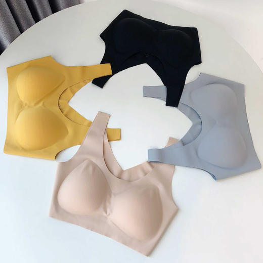 【28号款】莫兰迪女士无痕轻氧高弹内衣 商品图4