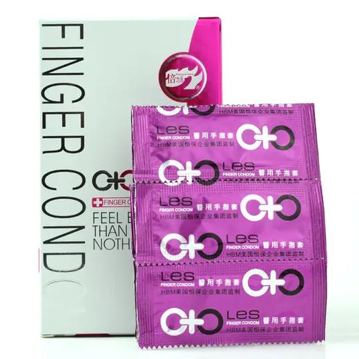 倍力乐医用级别女用手指套 蕾丝拉拉激薄QQ套 调情紫薇自我探索 商品图1