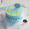 【生日蛋糕】蓝底星星小清新款 商品缩略图0