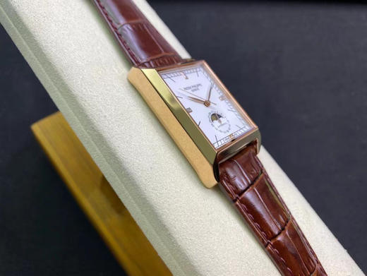 方形手表 2021日内瓦新推出新款百达翡丽5112GT  专柜同款，复刻！搭载精准2824-2机芯（6字位真日历与24小时日月星辰功能） 商品图9