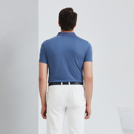 YvesFigarau伊夫·费嘉罗夏季新款休闲简约舒适透气短袖衬衫915876 商品图3