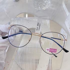 可爱少女超轻盈框架眼镜