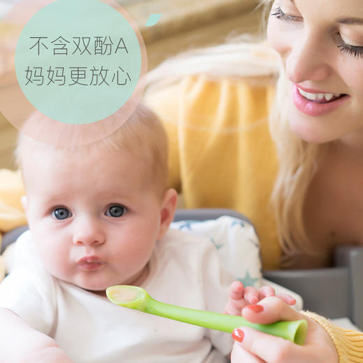 【olababy辅食餐具】新生婴儿勺子吃饭训练工具套装 商品图2