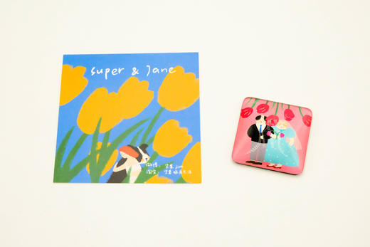 Super&Jane『高透玻璃冰箱贴』 商品图2