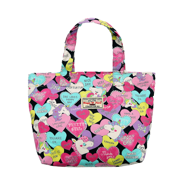 HUJI祤集Sneaky手提袋POPOLO爱心独角兽