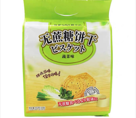 金语-无蔗糖梳打饼干蔬菜味352g