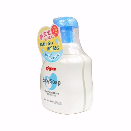 【保税仓】日本本土版 贝亲 婴儿泡沫洗发沐浴二合一500ML 蓝色清爽型 商品图1