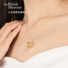 大英博物馆官方富贵添香镂空项链时尚百搭创意礼物送女友送闺蜜