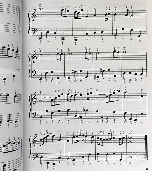 【中商原版】钢琴谱 人气古典名曲篇 莫扎特 巴赫等 日文原版 ほんとにはじめてのピアノ 人気クラシック名曲編 商品图6