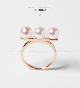 平衡·三颗珍珠 | 戒指