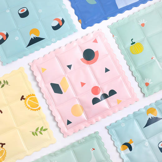 【居家日用】夏季卡通凝胶降温冰垫 商品图0