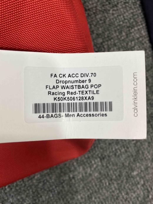 Calvin Klein Jeans男款运动胸包腰包竞速红 商品图6