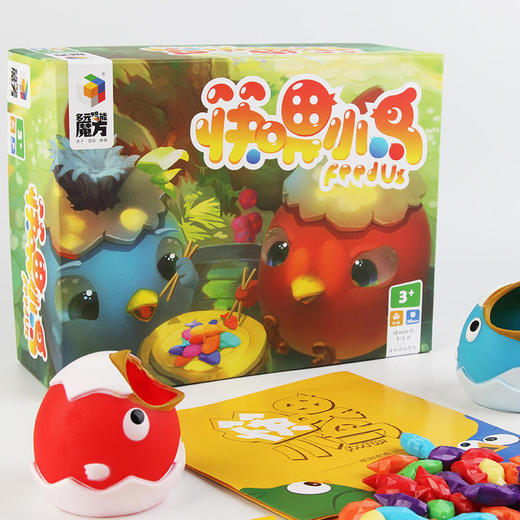 多元智能魔方筷喂小鸟吃鱼儿童筷子使用首部动作训练 商品图0