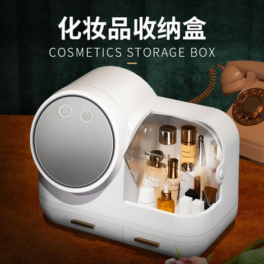 【收纳箱】*创意LED化妆品收纳盒 商品图3