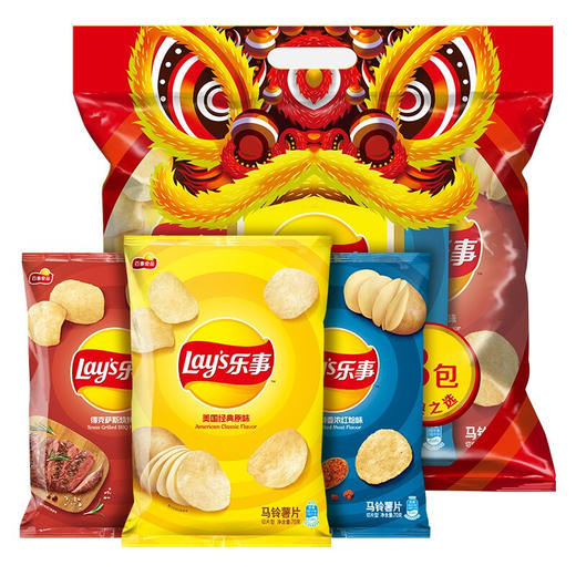 乐事薯片超值分享装70g*3包 商品图0