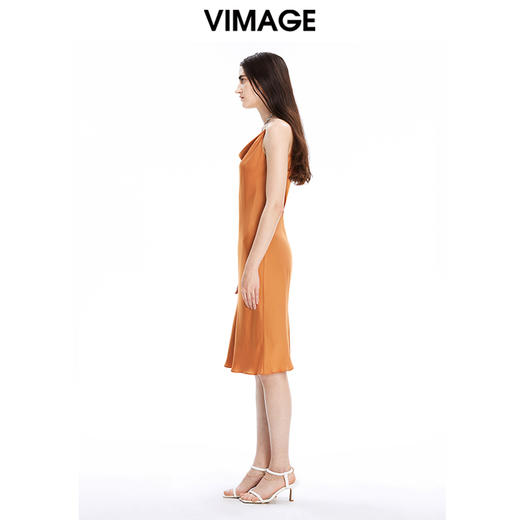 VIMAGE纬漫纪夏季新款女装显白皙性感妩媚连衣裙V1607245 商品图2