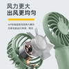 SIUU西佑 迷你手持小风扇便携式随身USB小型大风力静音可充电户外桌面办公室学生电扇可充电电风扇 莫兰迪绿 柠檬黄 商品缩略图4