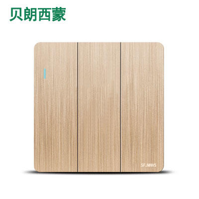 西蒙 E18A 金色 三开 商品图0