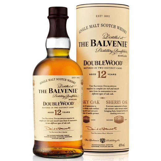 百富 The Balvenie 700ml 40度 百富12年【双桶】 商品图2